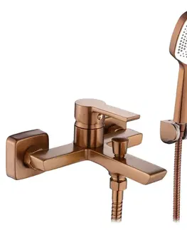 Kúpeľňové batérie REA - Vaňová nástenná batéria ARGUS COPPER BRUSH REA-B3007