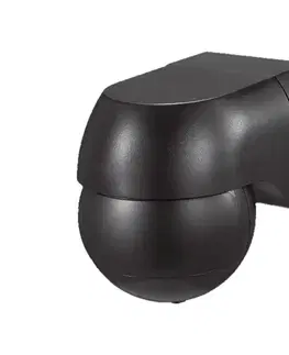 Svietidlá  Senzor pohybu PIR 180° 400W/230V IP44 čierna 23678