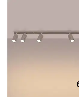Svietidlá BRILAGI - LED bodové svietidlo CRESTO 6xGU10/10W/230V taupe BR.1766