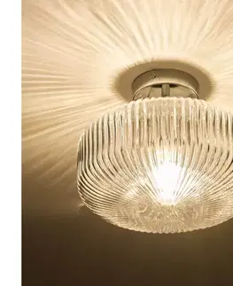 Svietidlá Där Lighting Där Lighting RIV5208 -Kúpeľňové prisadené stropné svietidlo RIVA 1xE27/60W/230V IP44 chróm RIV5208