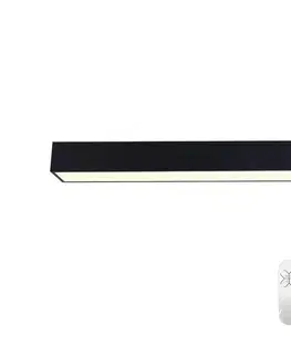 Svietidlá  NEO 07074-90-LED Stmievateľné stropné svietidlo CANTO 50W/230V čierna Tuya+DO 07074-90