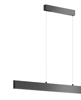 Svietidlá Maytoni P010PL-L30B4K- LED Luster na lanku STEP LED/30W/230V 4000K 118,5 cm čierna P010PL-L30B4K