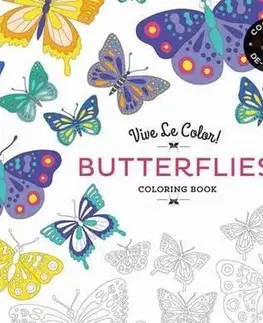 Maľovanky pre dospelých Vive Le Color Butterflies Coloring Book - Marabout