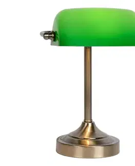Lampy Lucide 17504/01/03 - Stolná lampa BANKER 1xE14/40W/230V 17504/01/03