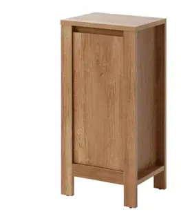 Skrinky do kúpeľne ArtCom Kúpeľňová skrinka nízka CLASSIC Oak 810