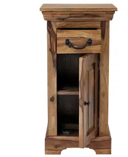 Kúpeľňový nábytok Skrinka do kúpeľne Jali 40x80x35 z indického masívu palisander