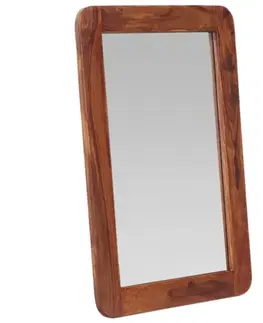 Zrkadlá Zrkadlo Tina 60x90x2,5 indický masív palisander