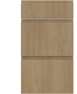 Dvierka a čelá zásuviek pre kuchynske skrinky Kuchynská predná časť D40s3  T8 K282 Dub Cremona Grii