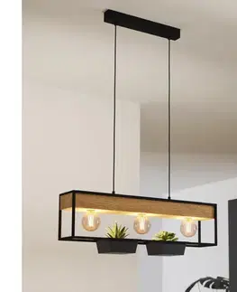 Svietidlá Eglo 900349 - Luster na lanku LIBERTAD 3xE27/40W/230V 900349