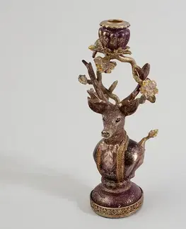 Svietniky Sviečnik Reindeer 32 cm