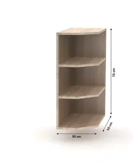 Nova plus Spodná koncová skrinka NOVA PLUS NOPL-052-0S Tempo Kondela