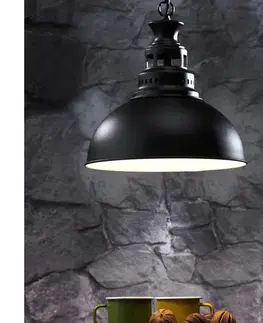 Svietidlá ONLI - Luster na reťazi ISTANBUL 1xE27/22W/230V čierna 4832/SN