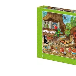 Od 100 dielikov Dino Toys Puzzle Krtko v kuchyni 100 XL Dino