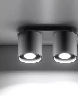 Vnútorné osvetlenie Stropná Lampa Orlando 2 GREY A-055