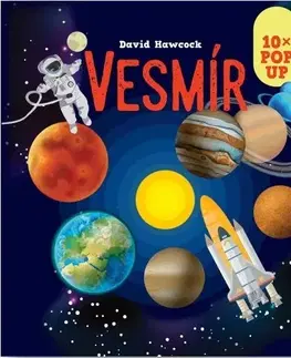 Leporelá, krabičky, puzzle knihy 10x POP UP: Vesmír - David Hawcock