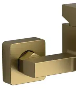 Kúpeľňové batérie SAPHO - CUBEMIX nástenná vaňová batéria, zlato mat CM010GB