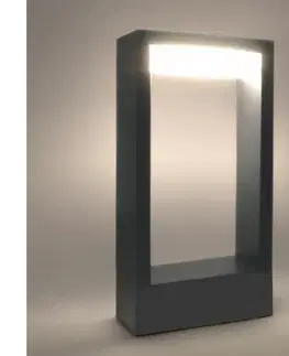 LED osvetlenie BRILAGI-LED Vonkajšia lampa RAGUSA LED/7W/230V 3000/4000/6000K antrac. IP54 30 cm WO-HR60072-300-OEM-ANT