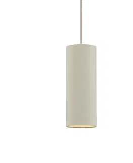 Závesné svietidlá Moderné závesné svietidlo béžové GU10 50 mm okrúhle - Tubo