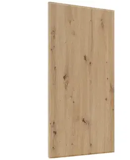 Kuchynské skrinky Čelo skrinky Luxeo F16-D45FZW tenký rám dub