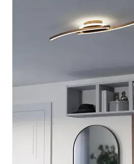 Svietidlá Eglo 901221 - LED Stropné svietidlo LUNGOLAGO LED/12W/230V 4000K medená 901221