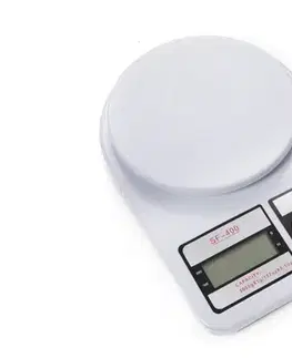Váhy kuchynské MAKRO - Váha kuchynská do 5kg, biela