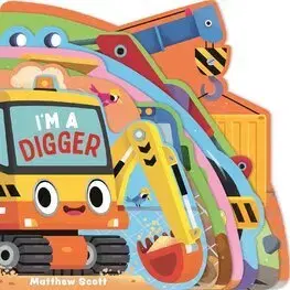 Leporelá, krabičky, puzzle knihy Im a Digger - Ruth Symons,Matthew Scott