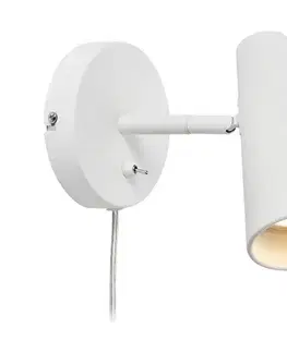 Svietidlá Markslöjd 108199 - Nástenné bodové svietidlo CREST 1xGU10/7W/230V biela 108199