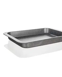 Formy na pečenie Banquet Plech hlboký s nepriľnavým povrchom Granite, 36,5 x 27 x 4,5 cm