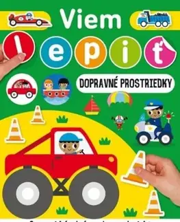Nalepovačky, vystrihovačky, skladačky Viem lepiť: Dopravné prostriedky
