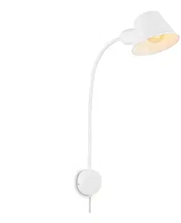 Svietidlá Briloner 2089-016 - Flexibilná nástenná lampa BRELLO 1xE27/10W/230V biela 2089-016