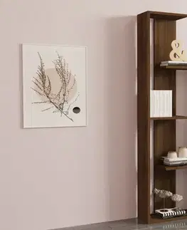 Knižnice Knižnica Wand - Walnut