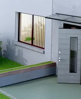 Vchodové prístrešky Strieška nad dvere RUMBA Lanitplast