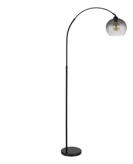 Lampy Globo 58227BS - Stojacia lampa NEWCASTLE 1xE27/60W/230V 58227BS