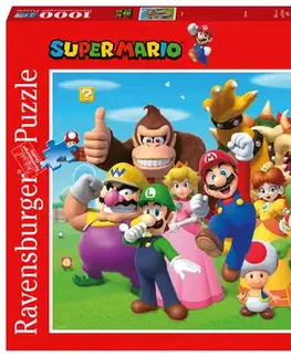 1000 dielikov Ravensburger Puzzle Super Mario 1000 Ravensburger