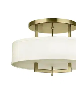 Svietidlá Elstead Hinkley HK-HAMPTON-SF-BB-Stropné svietidlo HAMPTON 3xE27/60W/230V, priemer 50,8 cm, zlaté HK-HAMPTON-SF-BB
