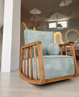Ostatné detské dekorácie Detské kreslo Sallanan Blue