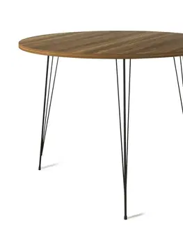 Konferenčné stolíky Jedálenský stôl Sandalf Walnut