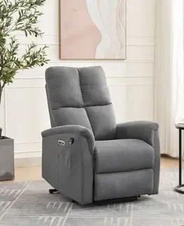 Relaxačné Masážne polohovacie kreslo s USB TV-929 Autronic