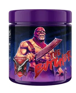 Práškové pumpy The Butcher - Swedish Supplements 425 g Raspberry Smash