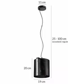 Moderné lampy do obývačky Luster KOMETA 2920/Z-B-1 LW1