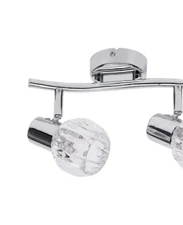 Svietidlá Rabalux 6092 - Bodové svietidlo LAUREN 2xE14/40W/230V 6092