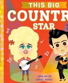 Leporelá, krabičky, puzzle knihy This BIG Country Star - Joan Holub