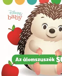 Leporelá, krabičky, puzzle knihy Disney baby - Az álomszuszék süni