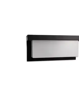 Svietidlá  LED Vonkajšie nástenné svietidlo so senzorom LED/12W/230V IP54 čierna ZALAGOS LED PIR