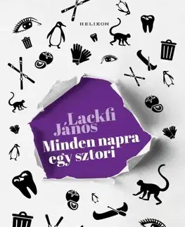 Svetová beletria Minden napra egy sztori - János Lackfi