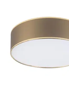 Svietidlá  Stropné svietidlo SIRJA 2xE27/15W/230V pr. 45 cm hnedá/zlatá LM-2.183/CAMELEO