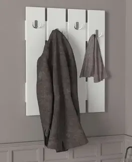 Vešiaky NITA vešiak na stenu, biela