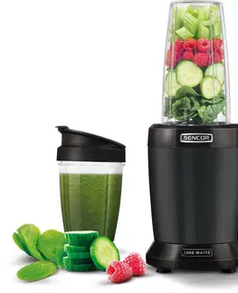 Mixéry Sencor SNB 4301RD nutri mixér, čierna
