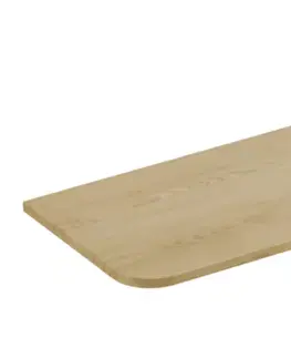 Príslušenstvo ArtCom Doska pod umývadlo OVALIA | dub cremona Typ: Doska 120 cm / 89-120