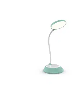 Lampy  LED Stmievateľná nabíjacia stolná lampa VISUA LED/5W/5V 3000-5000K tyrkysová KLLVD5MI